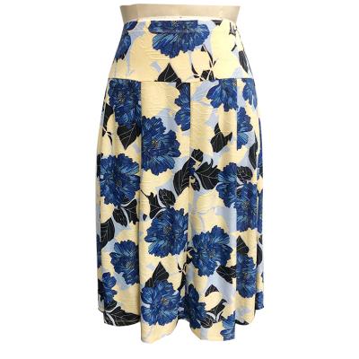 Full printed ITY jacquard  Skirt